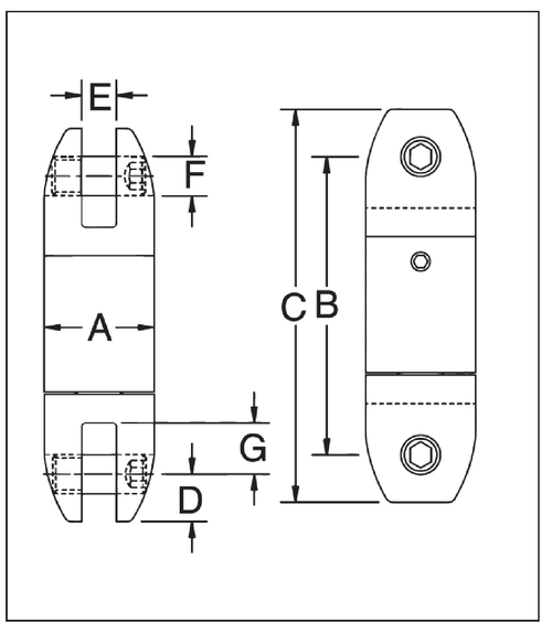 Destorcedor con cojinete de contacto angular AS-17