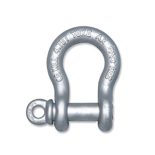 Grillete tipo ancla con perno roscado 8-807