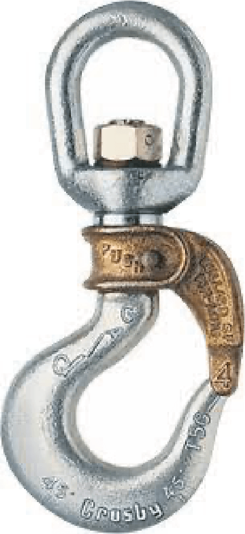 Gancho con conector giratorio cerrado BL-C