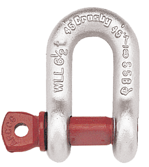 Grillete recto con perno roscado  G-210