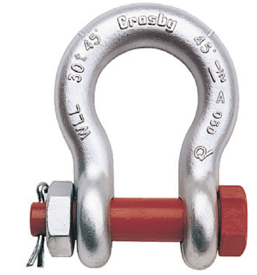 Grillete con perno, tuerca y chaveta  G-2140