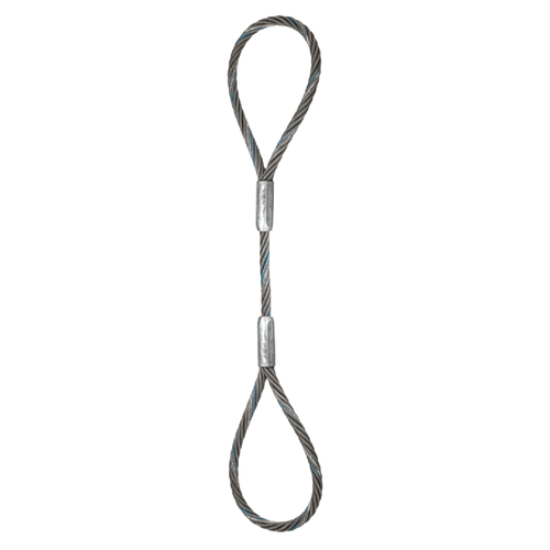 Estrobo tejido 6x36 Alma de Fibra Negro T1