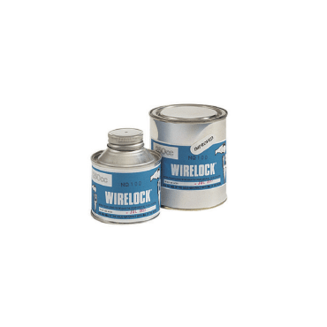 Resina para terminales Wirelock