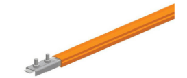 Conductor de pvc de acero galvanizado, tapa naranja