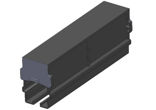 Cubrejuntas Safe-Lec 2 color negro