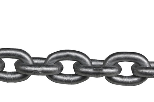 Cadena de mando galvanizada
