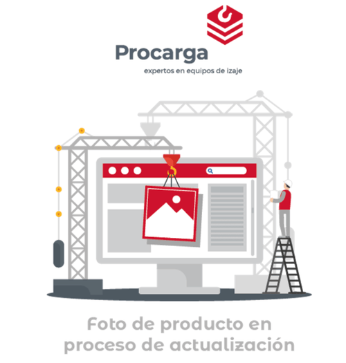 Eslinga de cadena 3/8 en extremos con argolla/libre