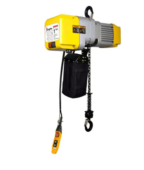 Polipasto eléctrico "KINGPRO" con gancho de suspensión sin cadena